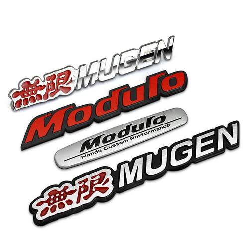 Modulo 性能版车标 高质感3D标 思域飞度冠道雅阁凌派车标改装
