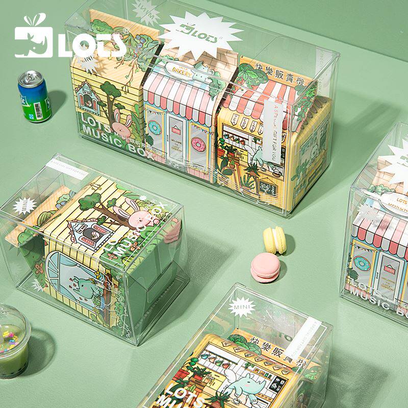 lots原创插画森林音乐盒八音盒 七夕生日礼物女生闺蜜儿童伴手礼