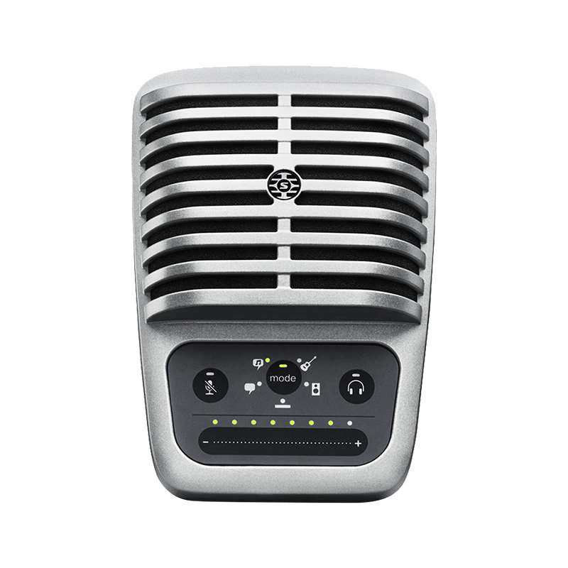 shure/舒尔 mv51电容麦克风电脑手机录音配音直播全民k歌usb话筒