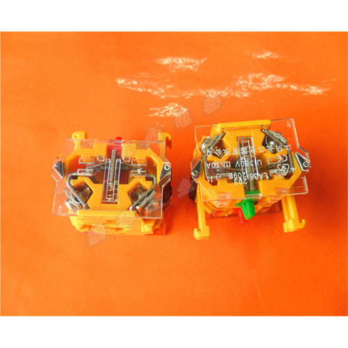 LA38按钮开关触点辅助触头LA39辅助触点一开一闭两常开配件通用