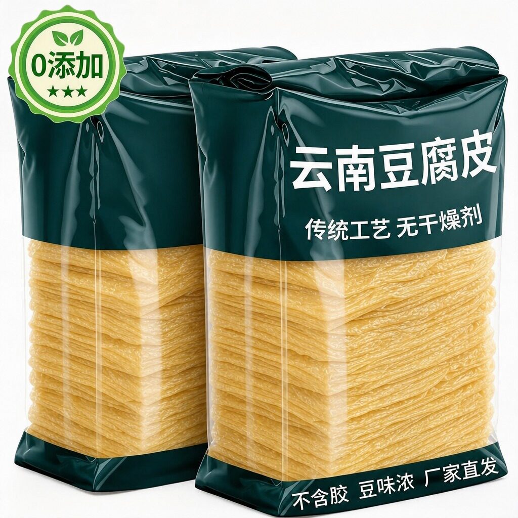 【商超同款】云南特级豆皮0添加孕妇儿童纯手工豆皮干货旗舰店