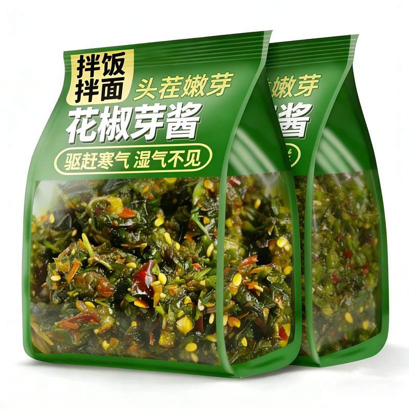 2025年新鲜花椒芽酱麻香麻辣味夹馍酱拌饭拌面酱下饭酱调味拌饭酱,粮油调味/速食/干货/烘焙,下饭/拌饭酱/拌饭料,淘宝优惠券,粉丝福利购,淘宝优惠卷