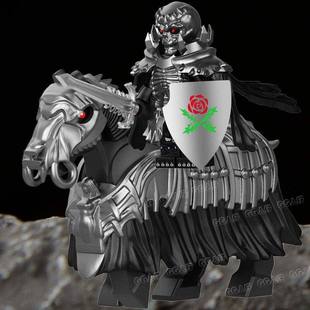 适用乐高剑风系列骷髅骑士烙印战士积木人仔格斯蚀之刻神之手玩具