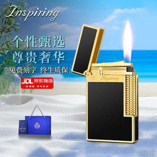 火机收藏级黄铜新款 高档朗声老式 官方旗舰店 正品 黑冰打火机限量版