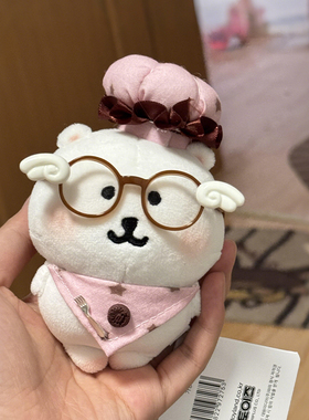 自嘲熊娃衣10cm甜品师套装帽子围兜口水巾13厘米棉花娃娃公仔衣服