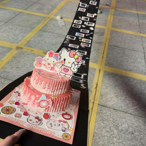 风琴本立体书相册手工diy材料包牛皮纸折页本纪念册情侣纪念礼物