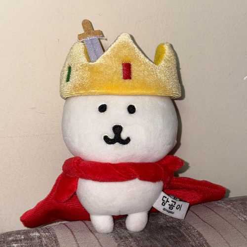 10厘米自嘲熊玩偶的可爱国王套装