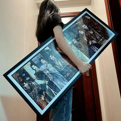 天官赐福拼图相框成人解压1000片客厅装裱挂墙风华念众生群像周边