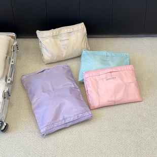 内衣收纳袋旅行便携双层分装袋行李箱手提袋大容量衣物袜子换洗袋