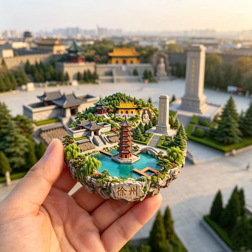 江苏徐州金属冰箱贴文创旅游纪念