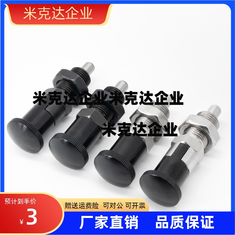 分度销ZAM31 ZAM32 ZAM41 ZAM42 ZAM51 -M6 -M8 -M10 -M12