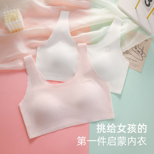 买一送一黛美中小学生防凸点文胸