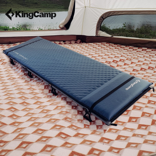 kingcamp自充气垫防潮户外露营可携式睡垫床垫单人野餐加厚地垫春