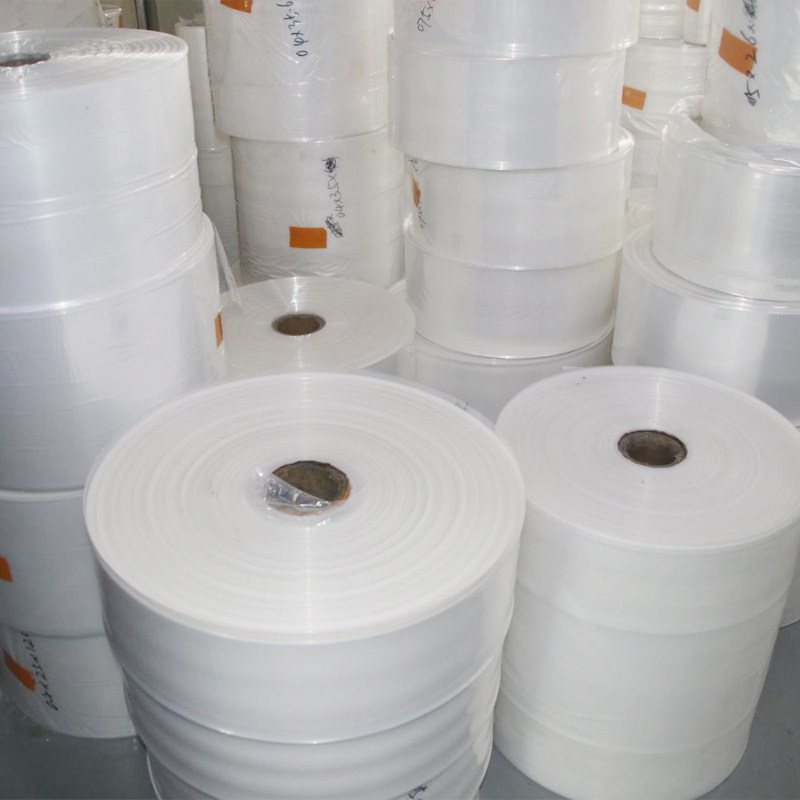 透明pe筒料印刷LOGO筒料自由裁剪高压透明袋全新料筒料塑料袋卷料