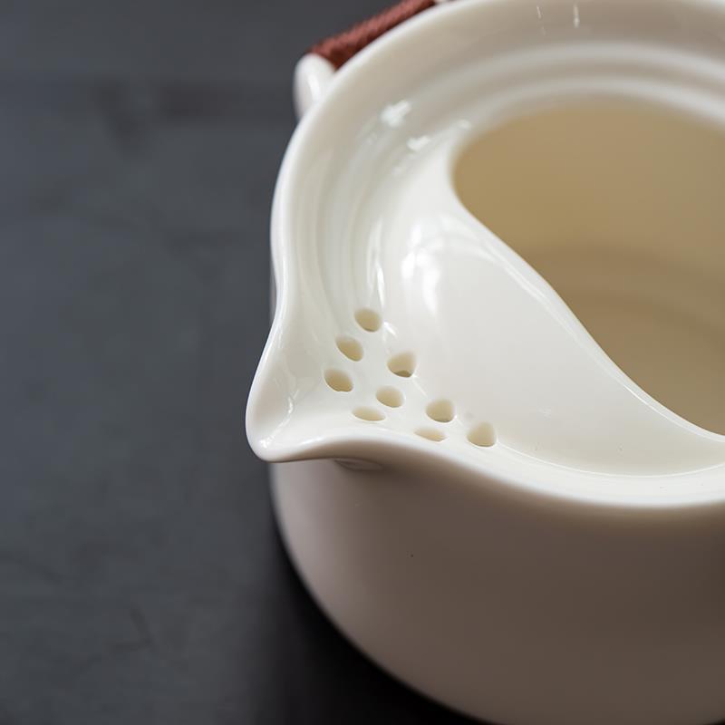 旅行茶具套装一壶一杯便携式快客陶瓷户外露营泡茶单人茶杯泡茶壶