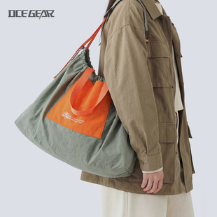 OCE GEAR户外山系大容量斜挎单肩包日系潮人托特包轻量化通勤运动