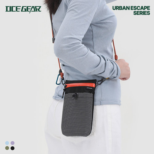 OCEGEAR山系机能风女式斜跨包