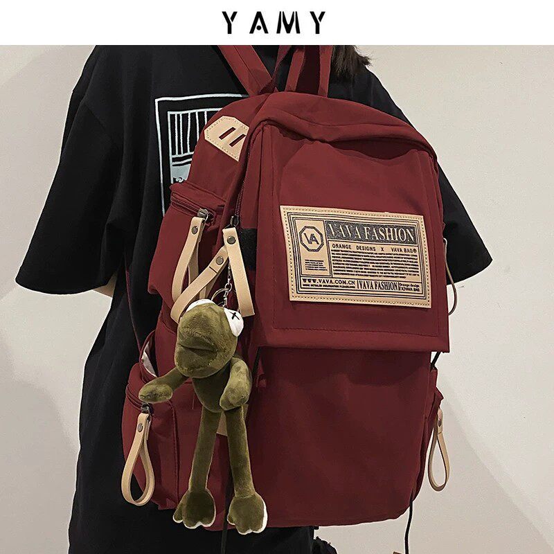 法国FADKARAN青少年书包男初中生大容量高中大学生高颜值双肩包