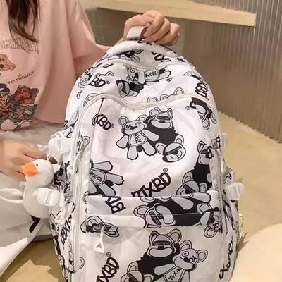 印花书包FadKaran大容量双肩包女