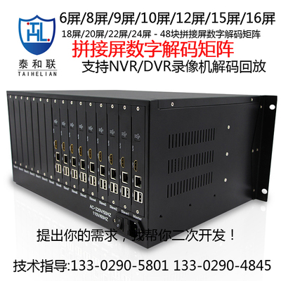 交通指挥视频监控解码器矩阵