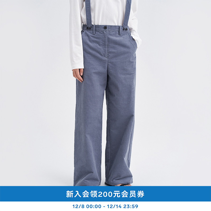 25年秋季环保棉灯芯绒背带裤