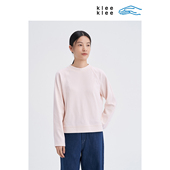 T休闲内搭K0253TS13 环保棉绒感软糯圆领长袖 klee klee秋冬女装