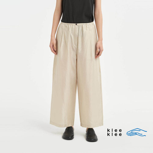 kleeklee环保棉吊脚裤直筒裤
