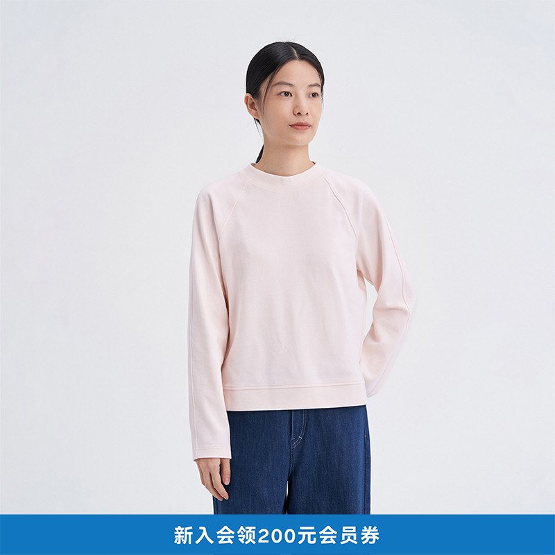 25年冬女装环保棉绒感圆领T恤