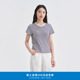 环保棉薄休闲百搭宽松合身短袖 klee klee春秋女装 T恤K0253TS01