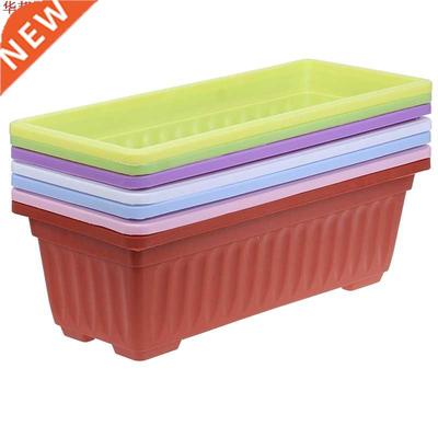 Pots de fleurs jardinières Pots plateaux en plastique