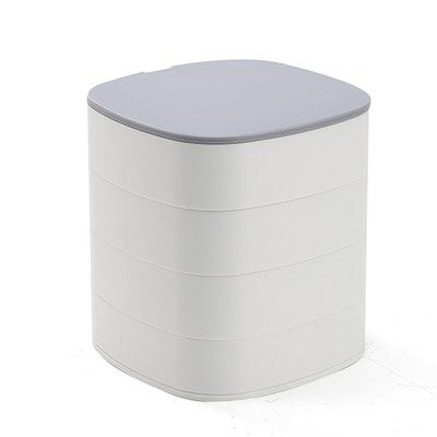 360 롤 보석 보관 상자 목걸이 귀 반지 수집 상자