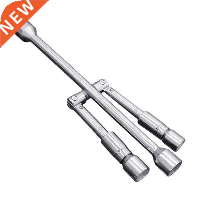 foldable cross tire sleeve wrench for mechanical maintenance