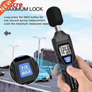 Vume Meter Noise Instrument Measuring Sound Digital Level