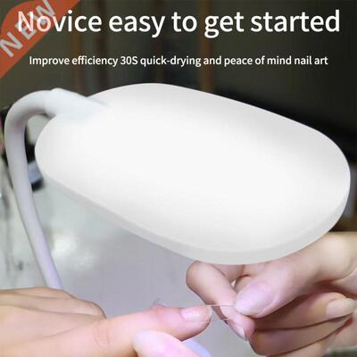 LED Desktop Nail Dryer 12W Type-C Plug Nail Extension Lamp