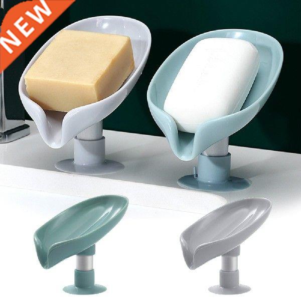 Various Leaf Shape Soap Box Drain Soap Holder Box Dish