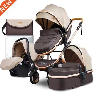 Sit High Landscape Baby Babyfond Basket Stroller Can
