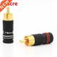 Plated Plug Connector Met Nakamichi RCA Male Solder 24K Gold