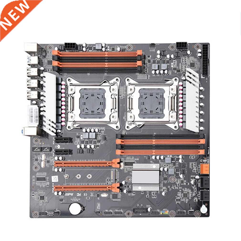 Mainboard X79 Dual E5 2690 CPU 8x8GB 64G 1600Mhz DDR3 ECC X7