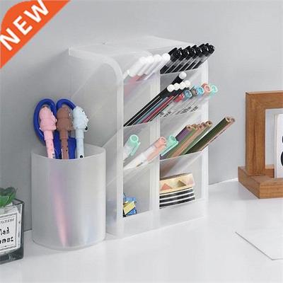 Desktop Storage Box Drawer Shelf Creative Pen Holder Clear