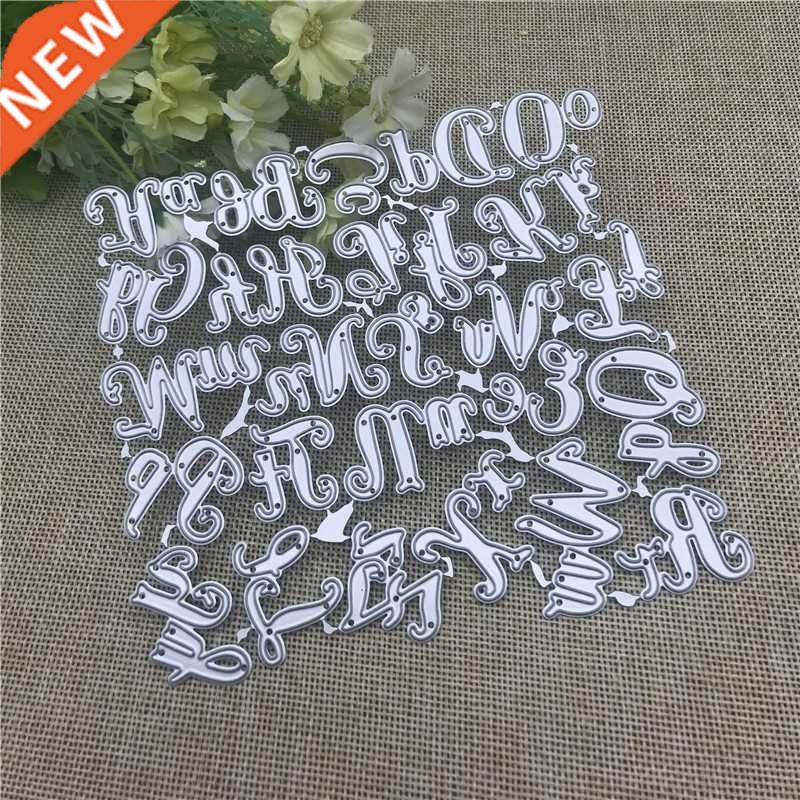 alphabet letter craft metal cuttng des stencls for  sc