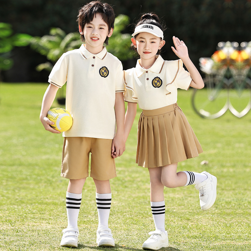 六一儿童合唱团表演服小学生运动会开幕式演出服夏季幼儿园毕业服