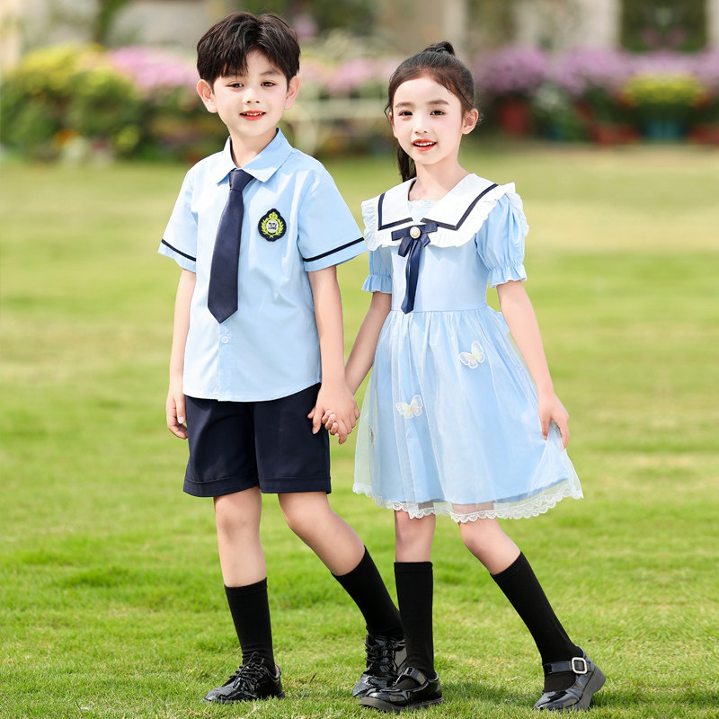 小学生夏季朗诵表演班服幼儿园园服毕业服六一儿童节夏装演出校服,童装/婴儿装/亲子装,儿童演出服,淘宝优惠券,粉丝福利购,淘宝优惠卷