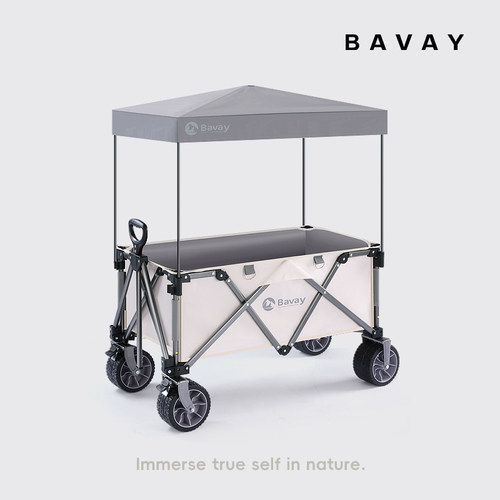 bavay北欢聚拢野营推车专用遮阳