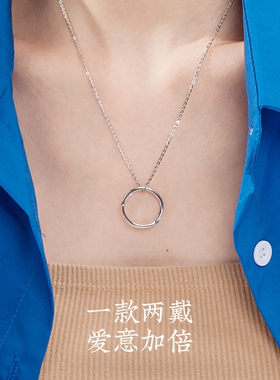 S925纯银莫比乌斯银小众情侣对戒送女友戒指情侣生日礼物2024爆款