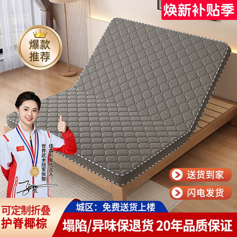 棕垫天然椰棕宿舍出租房硬垫折叠
