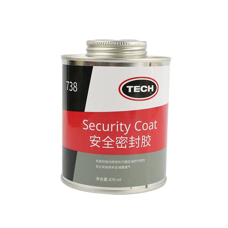 738补胎安全密封胶汽车轮胎真空胎气密性蘑菇钉胶片胶水用
