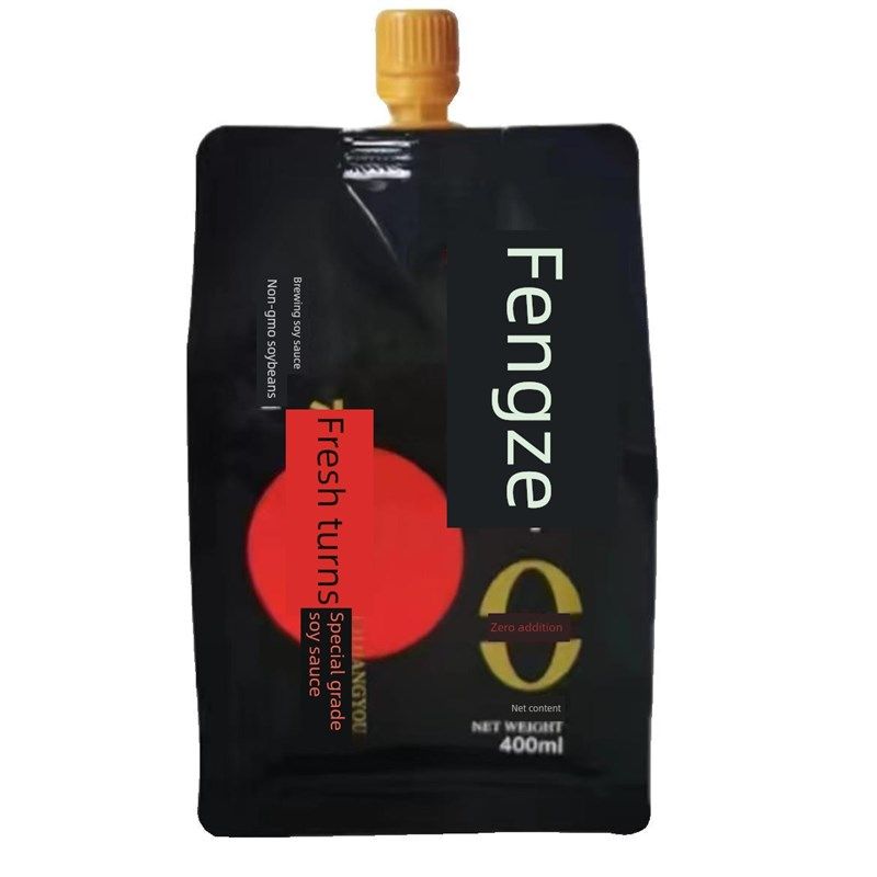 【厂家直销】丰泽头道鲜酱油400ml*5传统酿造0S添加老式袋装酱油,粮油调味/速食/干货/烘焙,酱油,淘宝优惠券,粉丝福利购,淘宝优惠卷