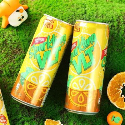 香港进口维他苹果绿茶气泡310ml罐装港J版无糖柠檬饮料下午茶饮品