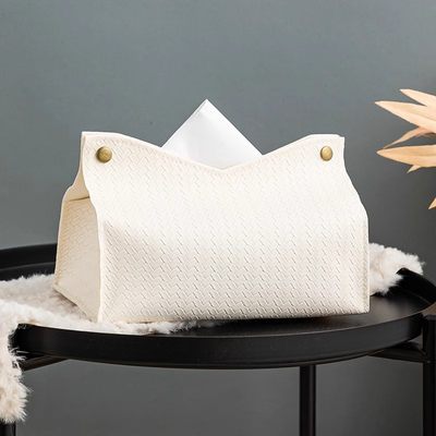 ins风简约纸巾盒桌面餐巾纸收纳卷纸筒办公室客厅家用车载抽纸盒