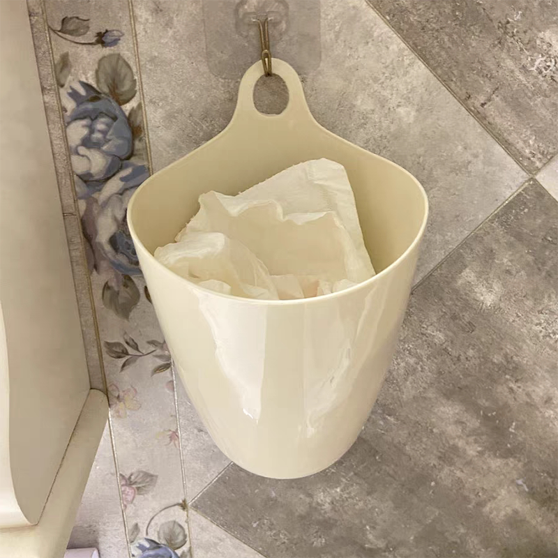 用过的洗脸巾收纳桶壁挂卫生间废纸桶废洗面巾旧擦脸巾用完回收盒
